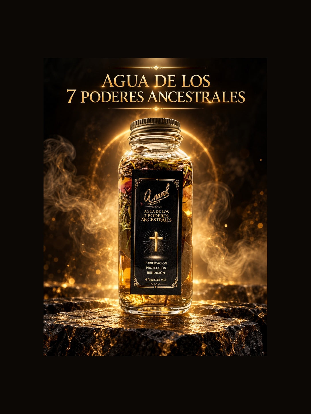 AGUA DE LOS 7 PODERES ANCESTRALES